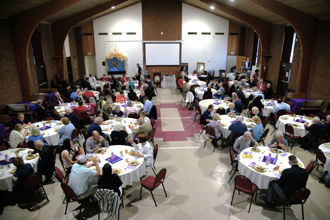 Everyone enjoyed the Meal